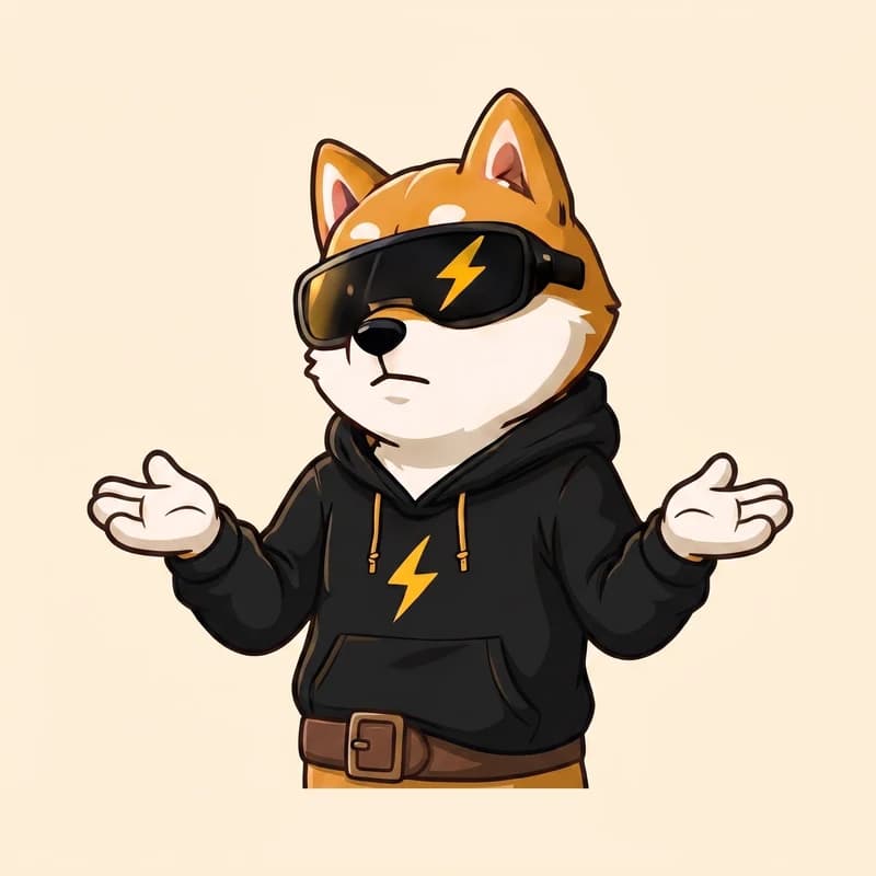 WATT INU mascot — NOT FINANCIAL ADVICE.